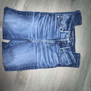 American Eagle Outfitters Women's Dark Blue Skinny Jeans